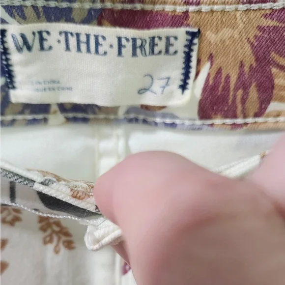 We The Free Youthquake Crop Flare Pants Floral print 27 - Picture 2 of 4